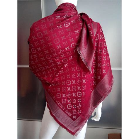 seidenschal louis vuitton|louis vuitton monogram shawl.